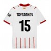 Girona Viktor Tsyhankov #15 Hemmatröja 2025-26 Korta ärmar